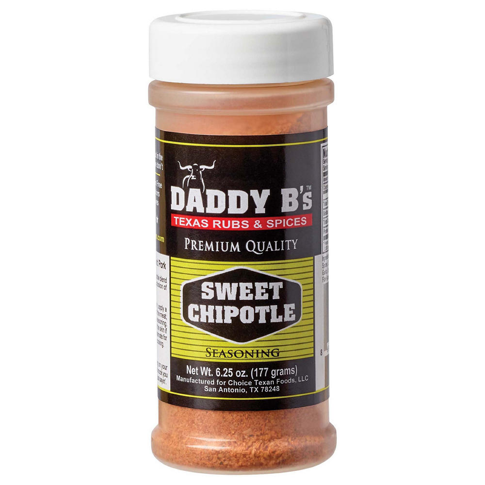 Daddy B's Sweet Chipotle Seasoning, 6.25 oz