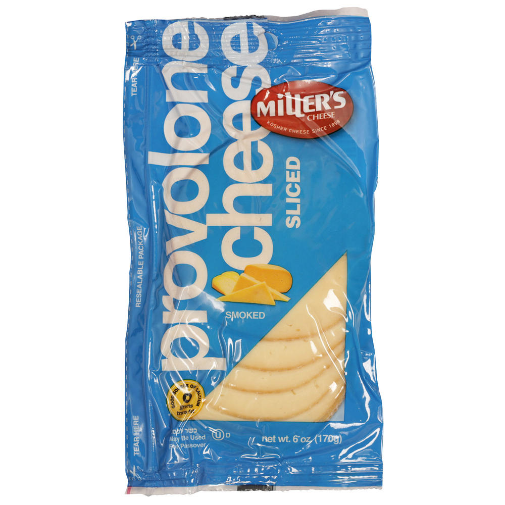 Millers Cheese Provolone Sliced, 6 oz