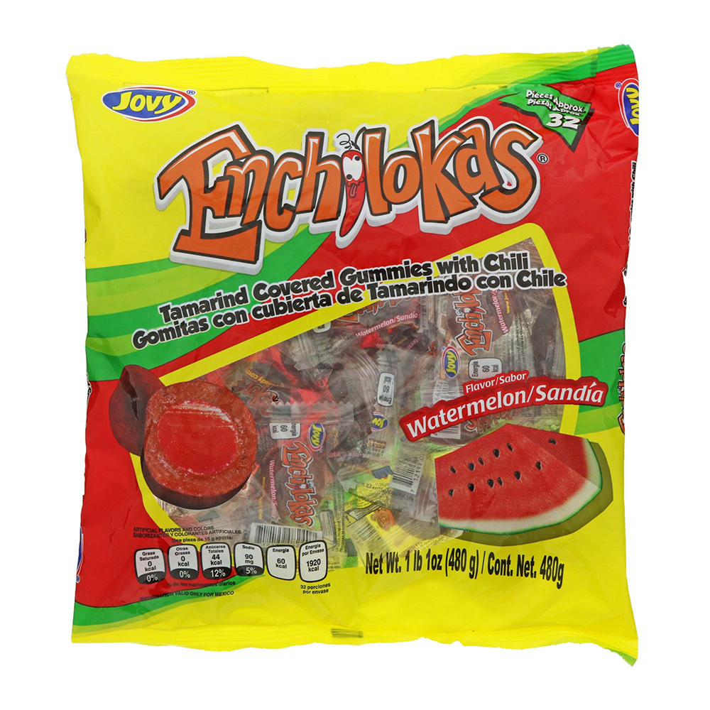 Jovy  Enchiloka Sandia Watermelon Gummies, 32 ct