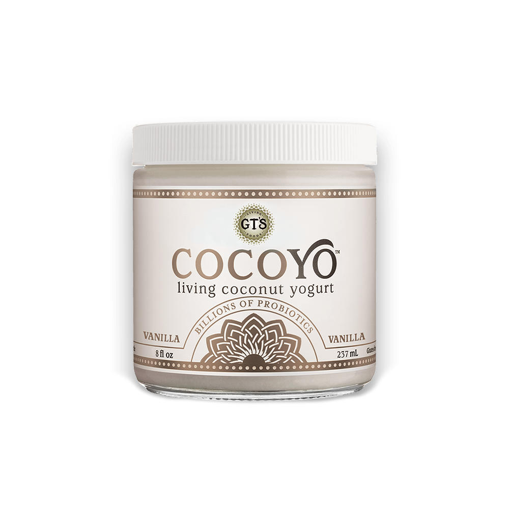 GTS Cocoyo Vanilla Living Coconut Yogurt, 8 oz