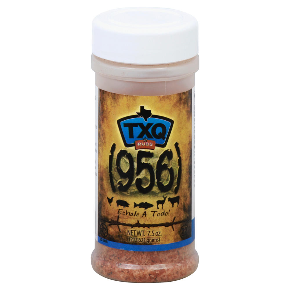 TXQ Rubs 956 All-Purpose Rub Seasoning, 7.5 oz