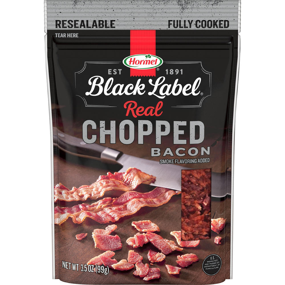 Hormel Black Label Real Chopped Bacon, 3.5 oz