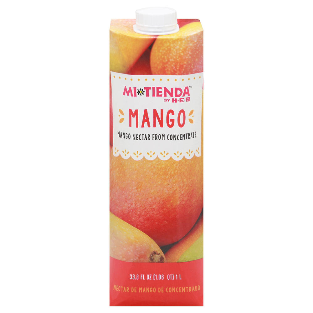 H-E-B Mi Tienda Mango Nectar, 33.8 oz