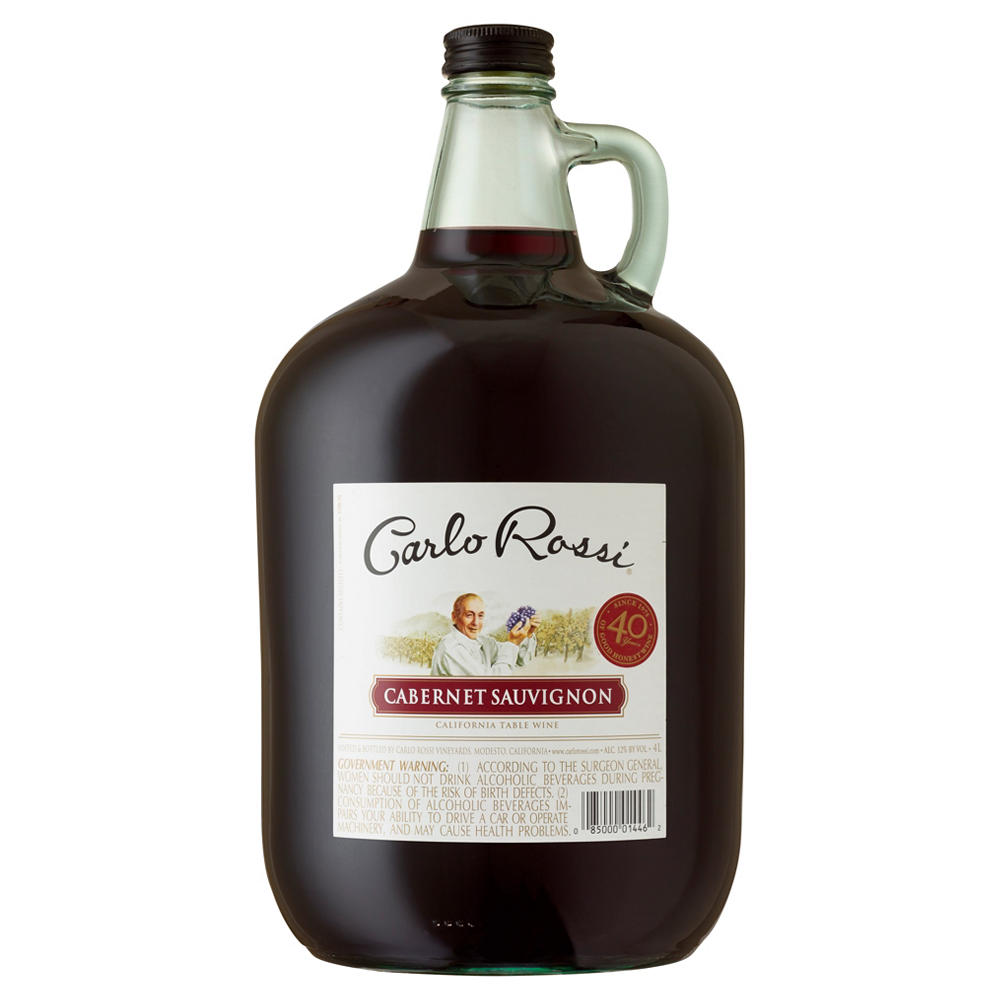 Carlo Rossi Cabernet Sauvignon, 4 L