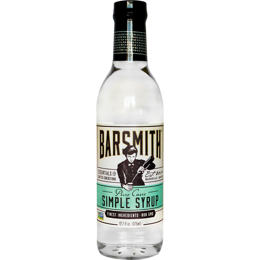 Barsmith Pure Cane Simple Syrup, 12.7 oz