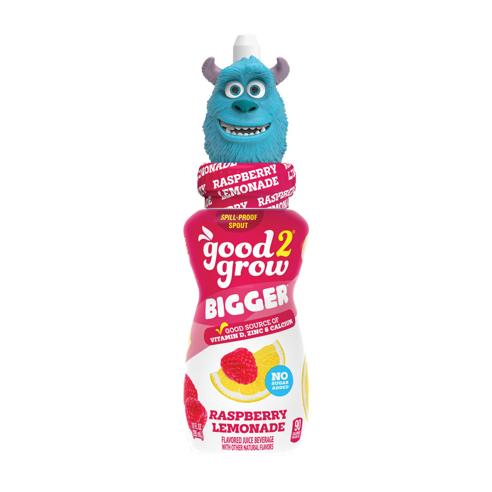 good2grow Raspberry Lemonade Juice - Assorted Characters, 10 oz
