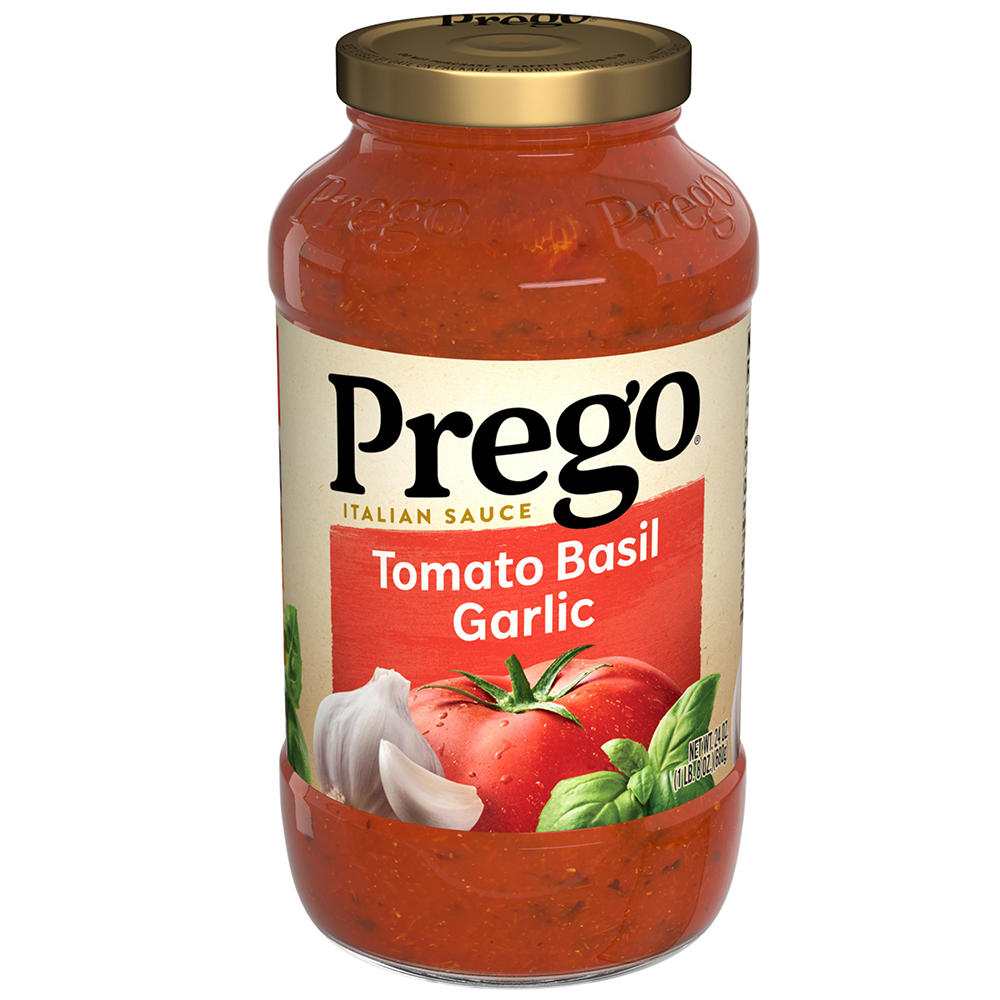 Prego Tomato Basil Garlic Pasta Sauce, 24 oz