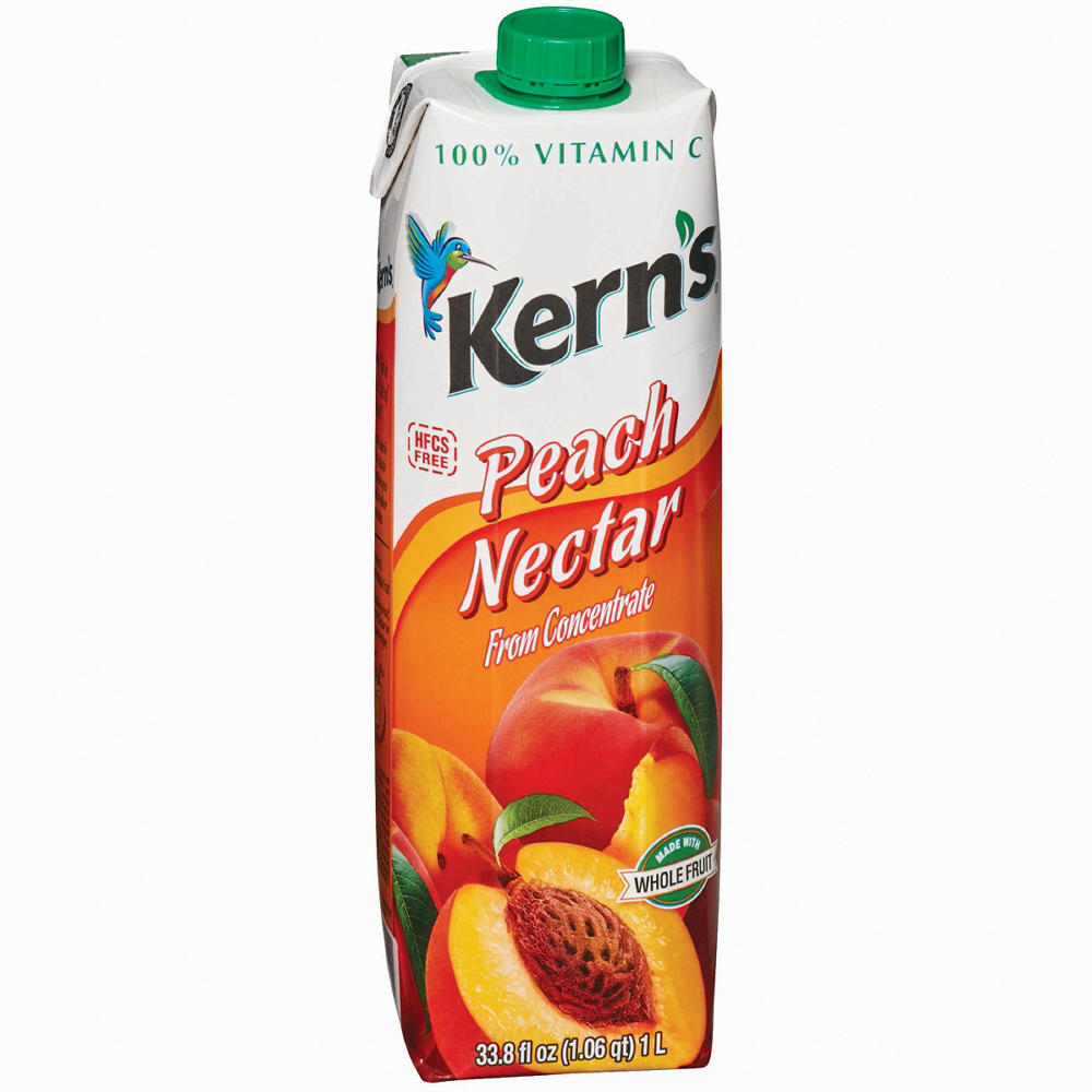 Kern's Peach Nectar, 33.8 oz