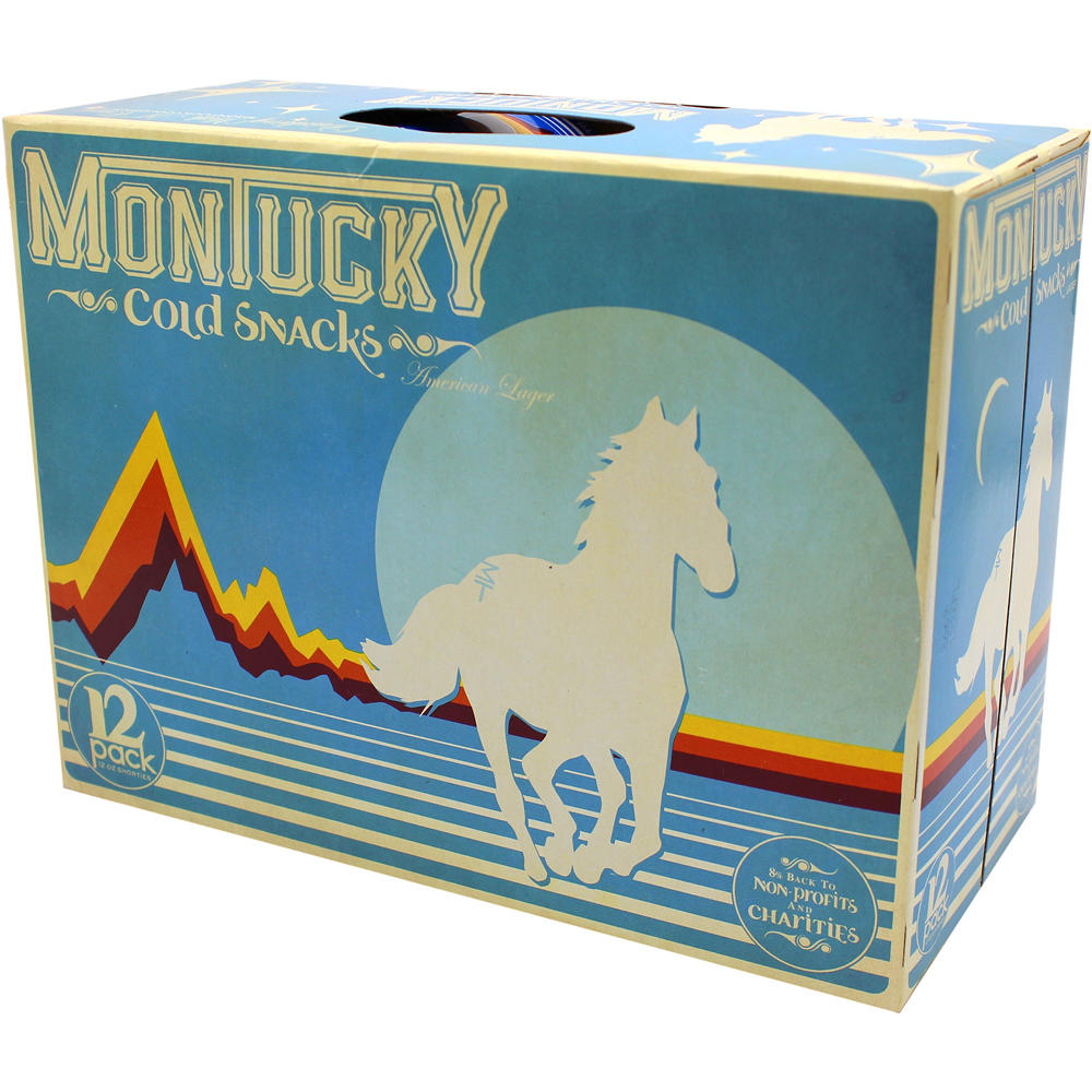 Montucky Cold Snacks Lager Beer 12 pk Cans, 12 oz