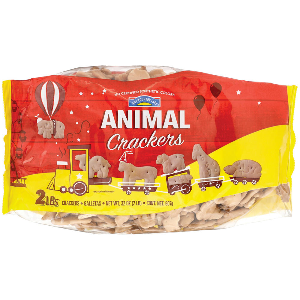 Hill Country Fare Animal Crackers, 32 oz