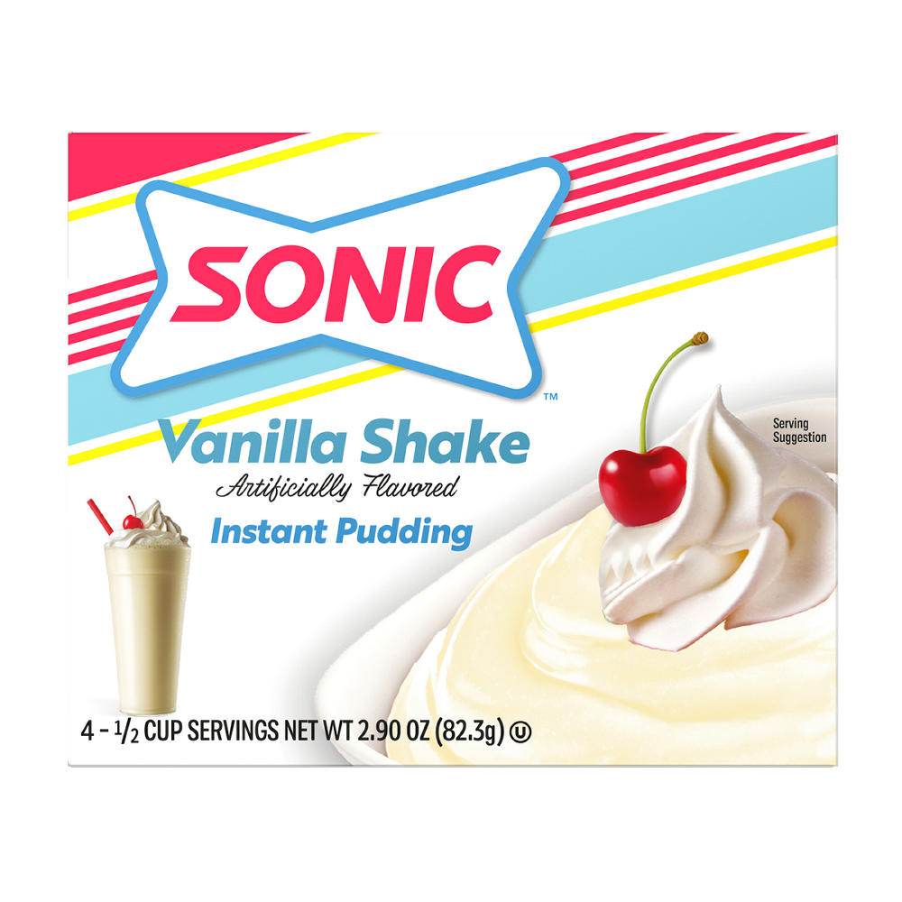 Sonic Pudding - Vanilla Shake, 2.90 oz