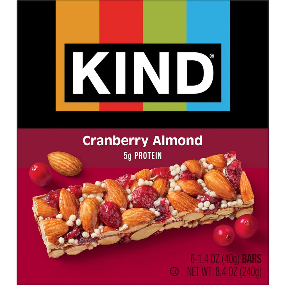 Kind Cranberry Almond Bars, 6 ct