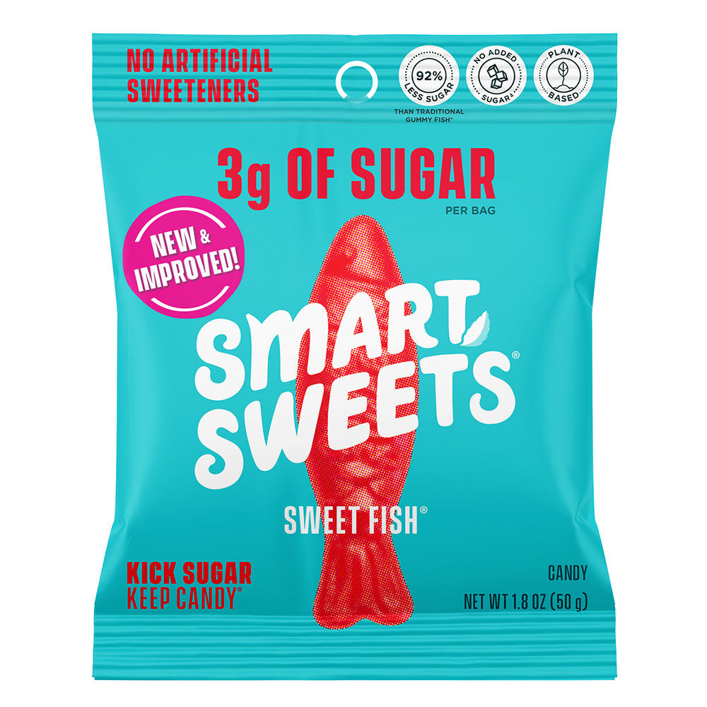 SmartSweets Sweet Fish Candy, 1.8 oz