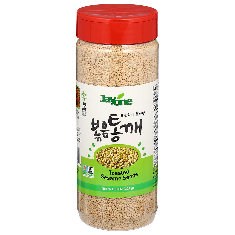 Jayone Toasted Sesame Seeds, 8 oz