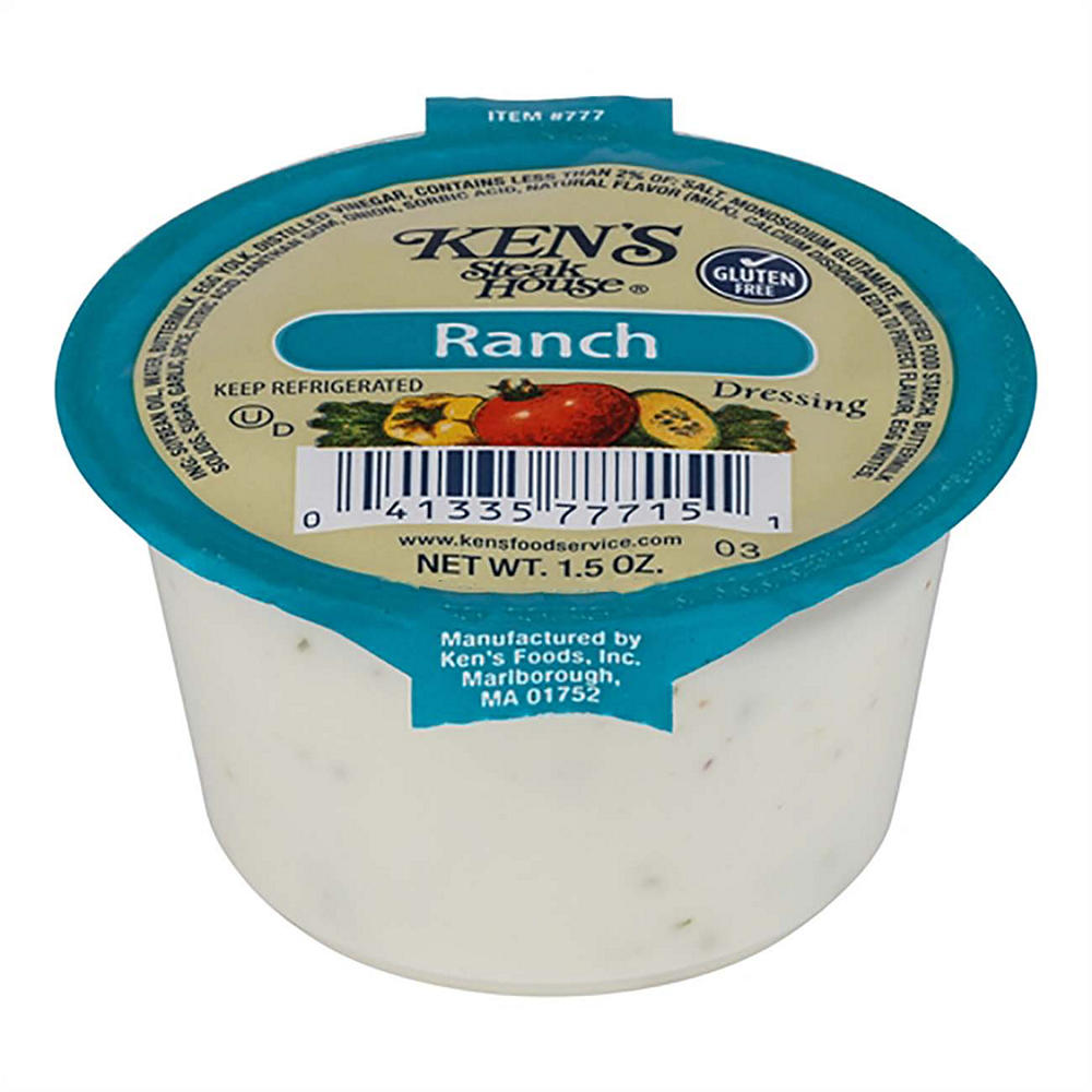 Ken's Steak House Ranch Dressing Cup