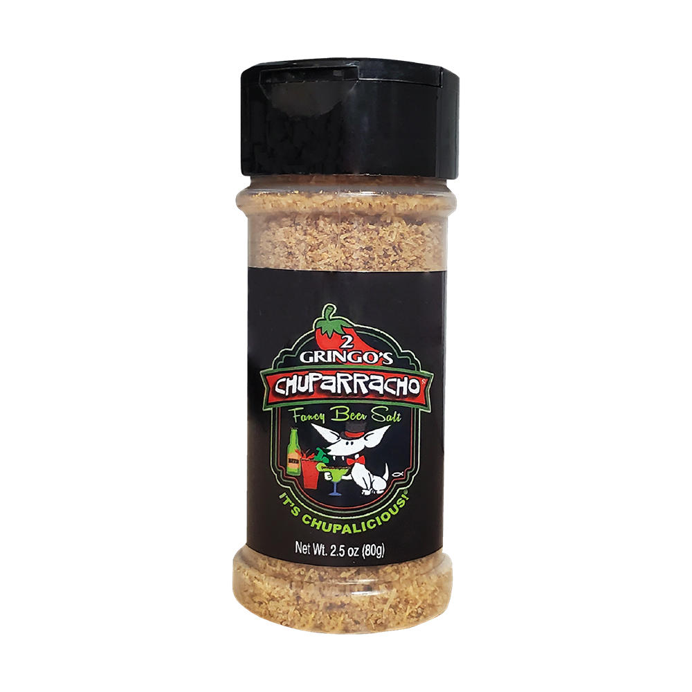 2 Gringos Chuparracho Fancy Beer Salt, 2.5 oz