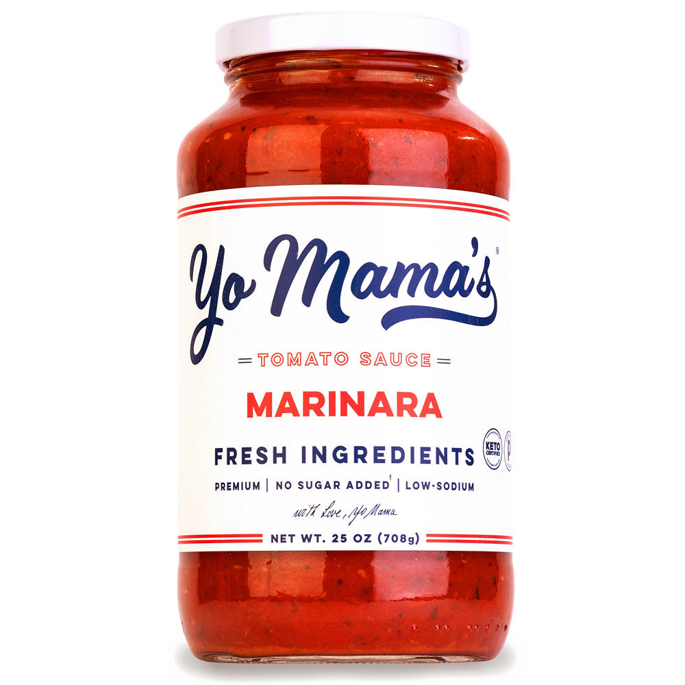 Yo Mama's Marinara Pasta Sauce, 25 oz