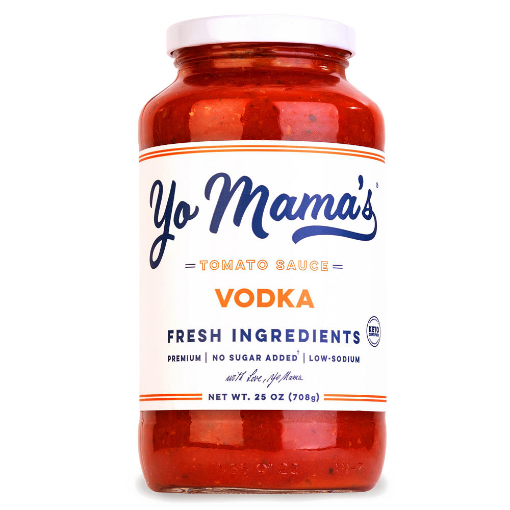Yo Mama's Vodka Tomato Sauce, 25 oz