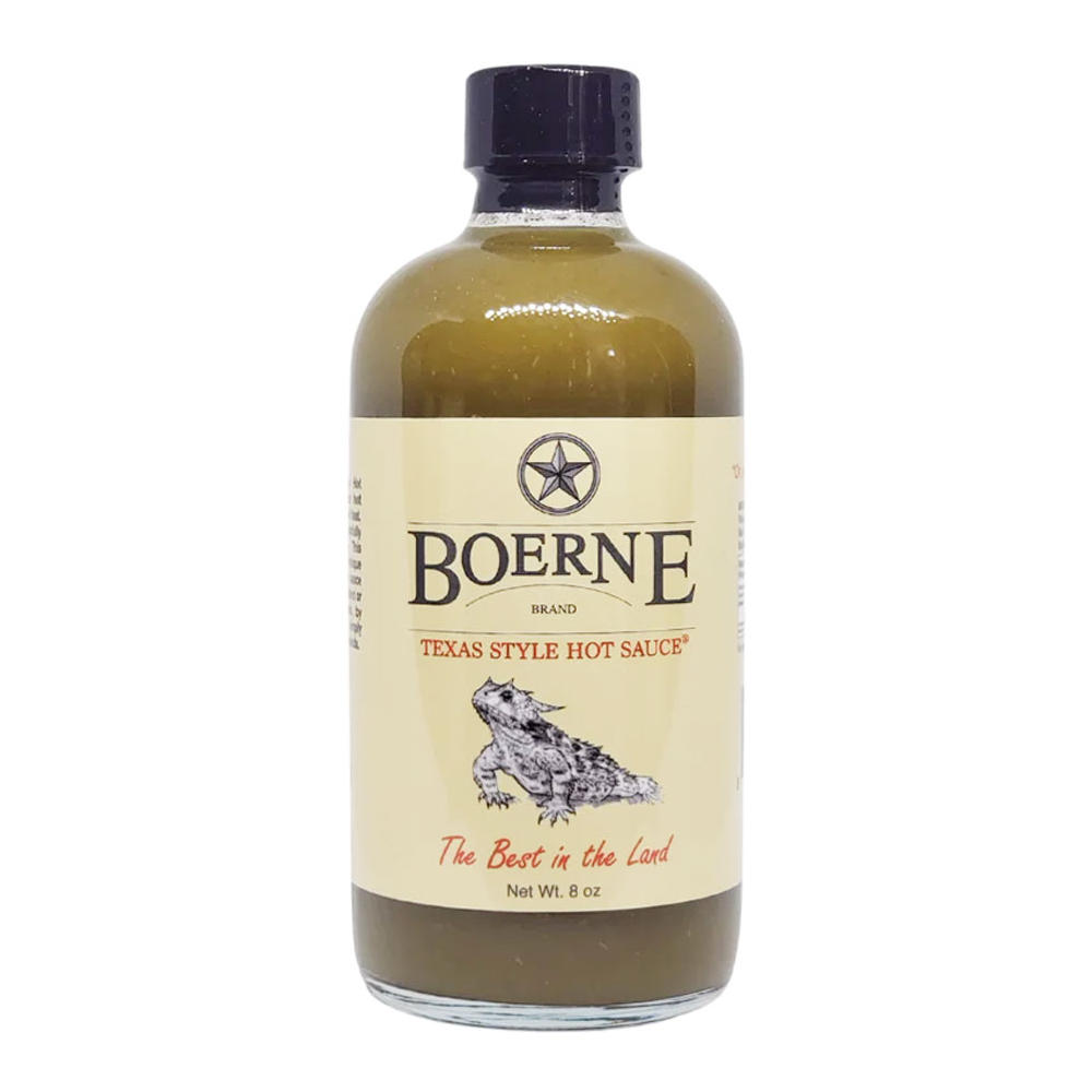 Boerne Brand Original Jalapeño Texas Style Hot Sauce, 8 oz