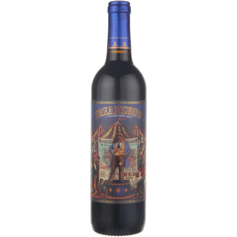 Michael David Winery Freakshow Boscoes California Red Blend Wine, 750 mL