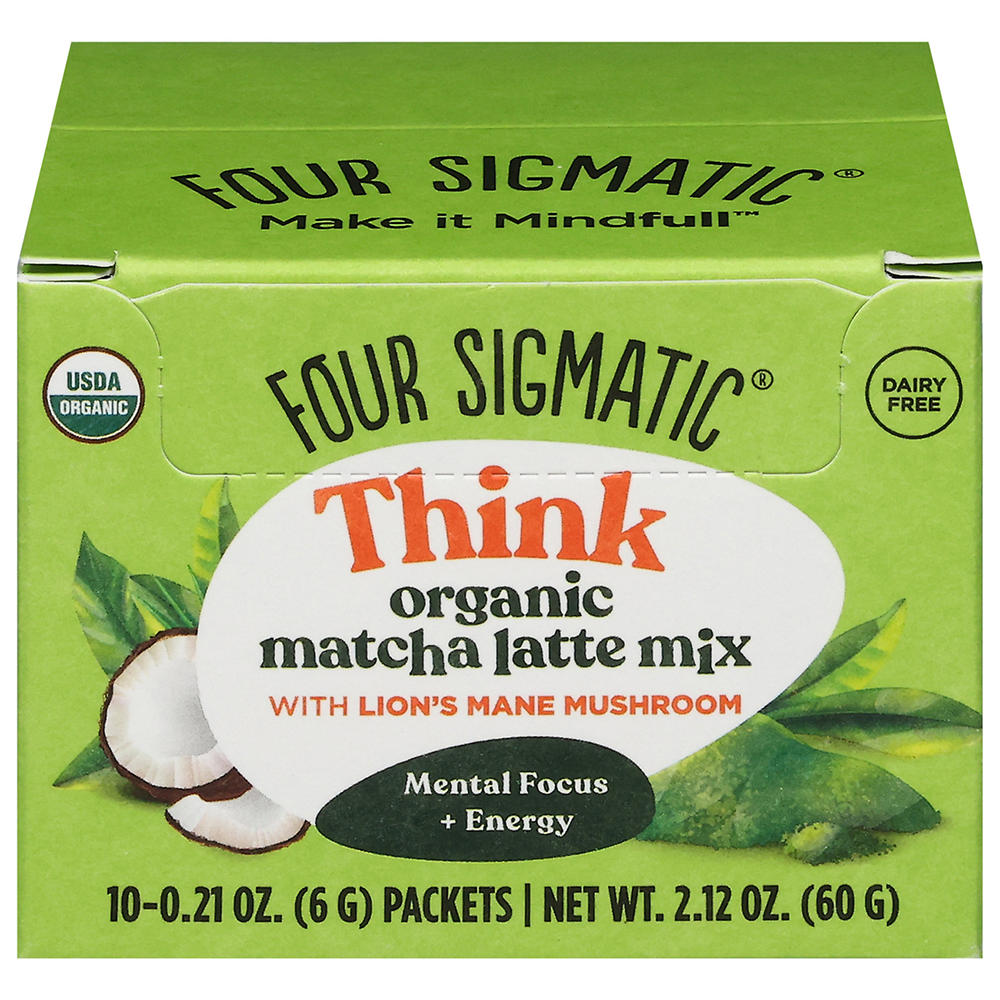 Four Sigmatic Think Organic Matcha Latte Mix, 10 ct
