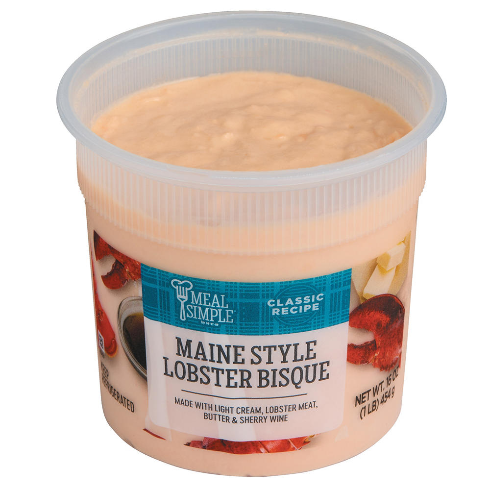 Meal Simple by H-E-B Maine Lobster Bisque Soup, 16 oz