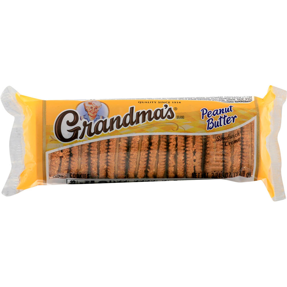 Grandma's Peanut Butter Sandwich Creme Cookies, 3.24 oz