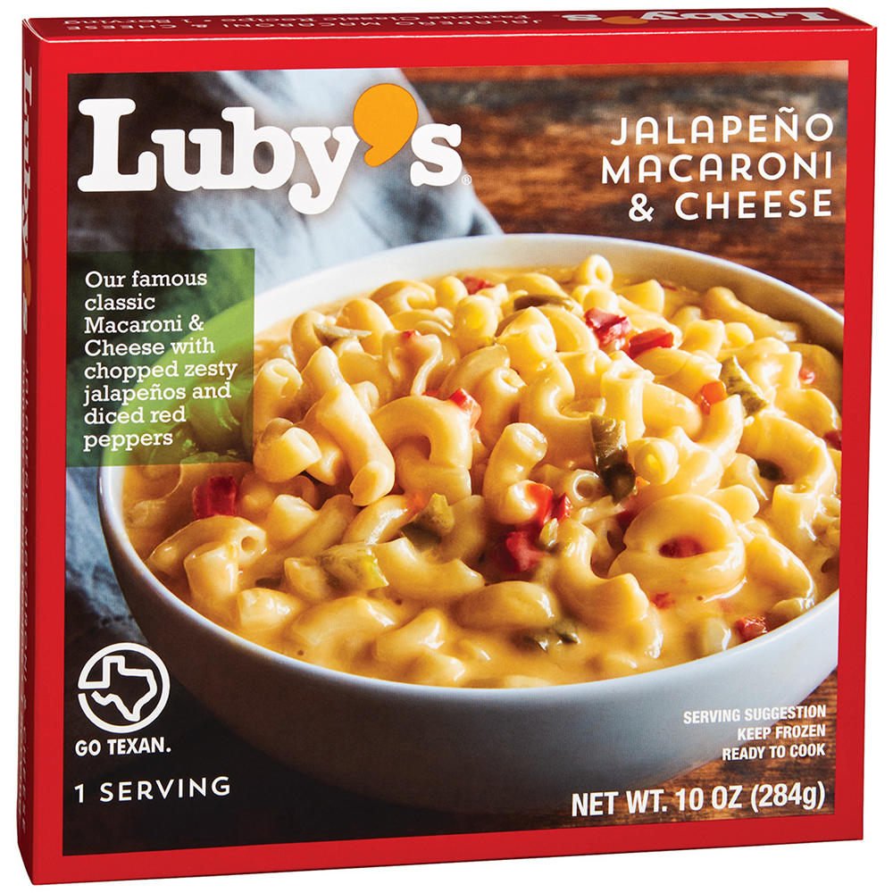 Luby's Jalapeño Macaroni & Cheese Frozen Meal, 10 oz