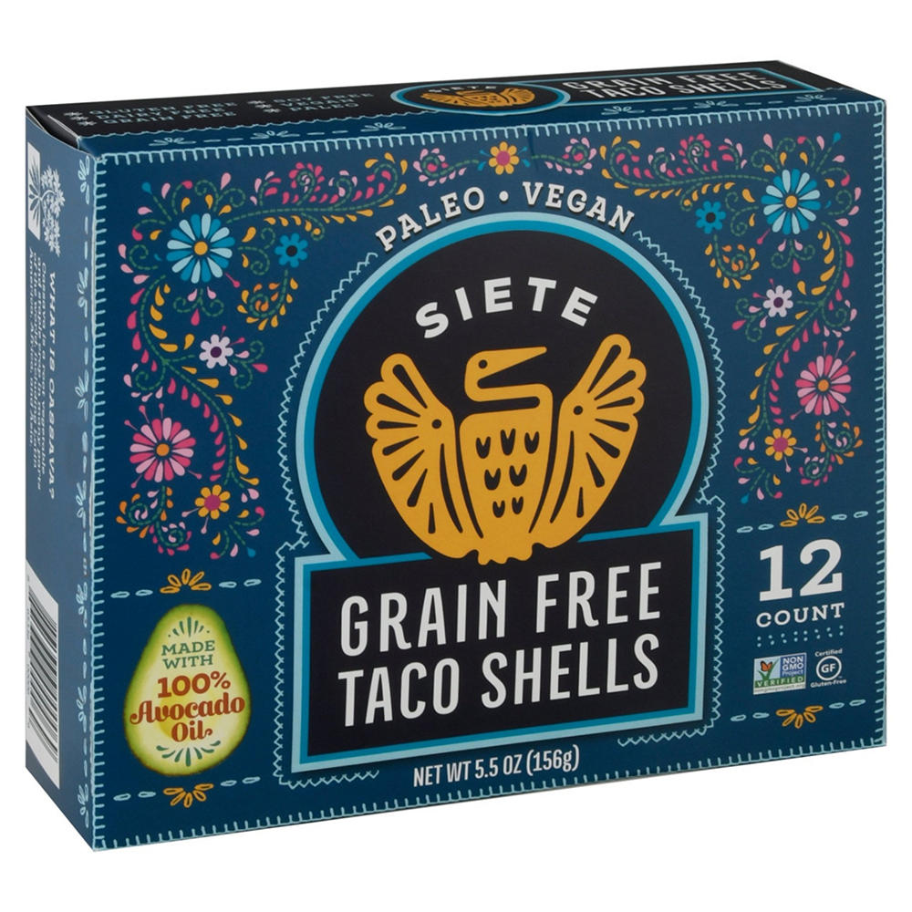Siete Grain-Free Taco Shells, 12 ct