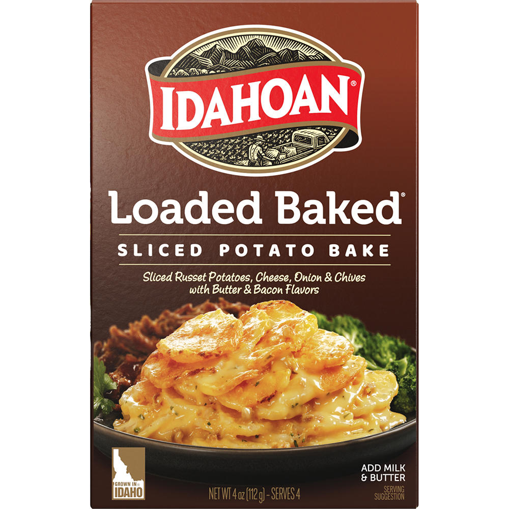Idahoan Loaded Baked Potatoes Homestyle Casserole, 4 oz