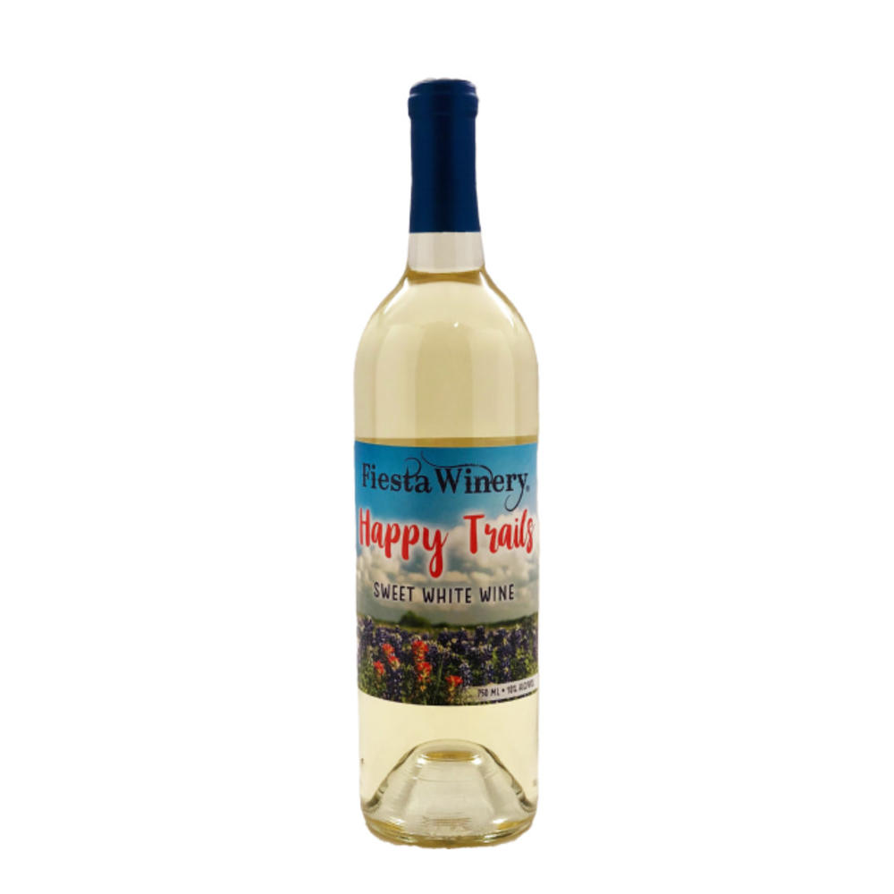 Fiesta Winery Happy Trails Sweet White Wine, 750 mL