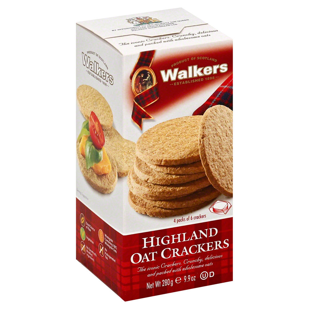 Walkers Highland Oat Crackers, 4 ct