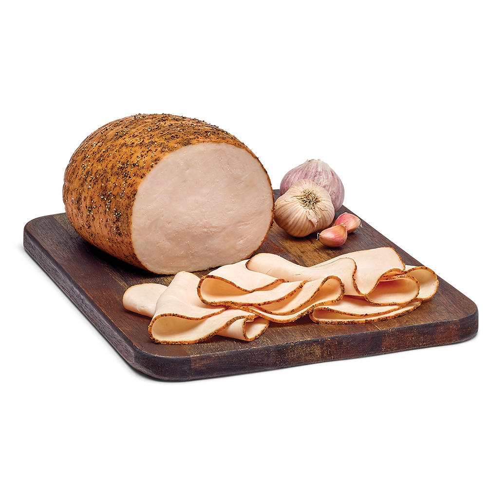 H-E-B Deli Rotisserie-Flavored Chicken Breast, Custom Sliced, lb