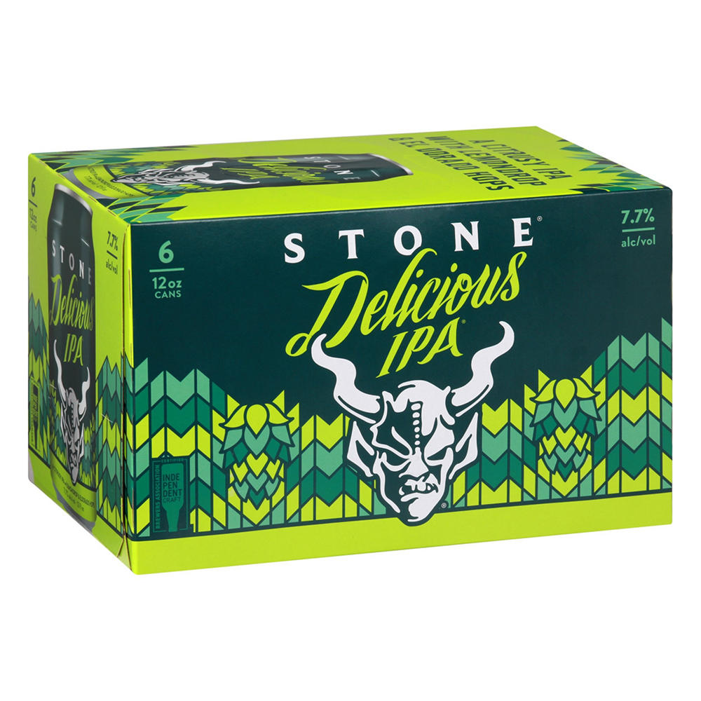 Stone Delicious IPA Craft Beer 6 pk Cans, 12 oz