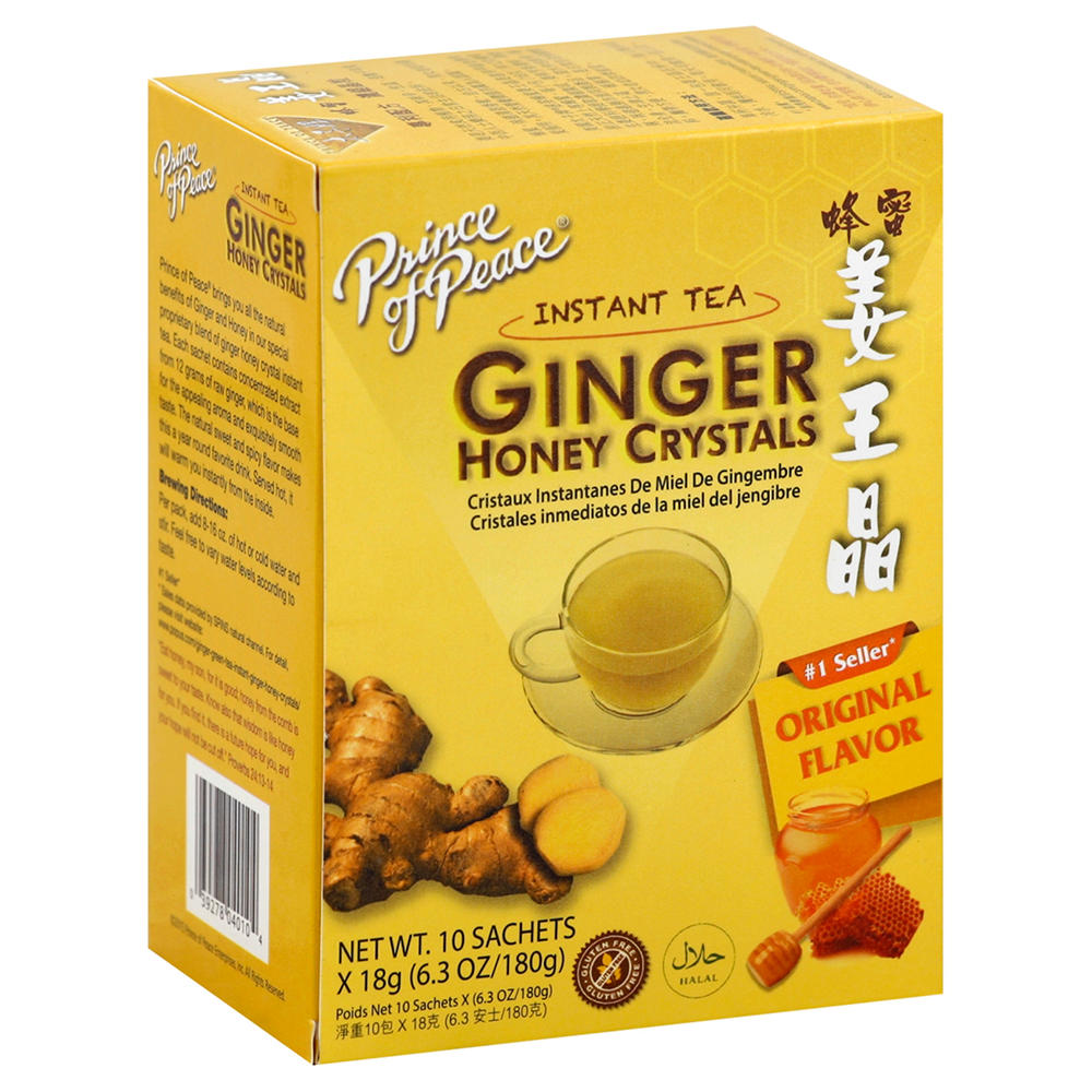 Prince Of Peace Tea Ginger Honey Crystals, 10 oz