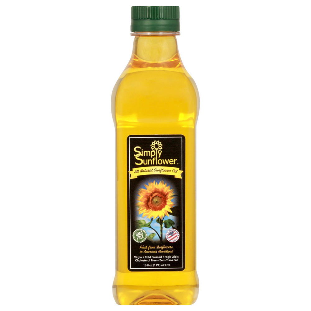 Simply Sunflower All Natural Sunflower Oil, 16 oz