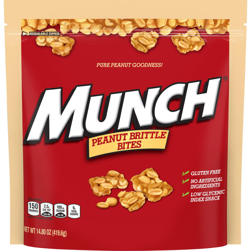 Mars Munch Peanut Brittle Bites, 14.8 oz
