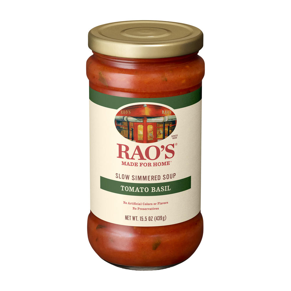 Rao's Tomato Basil Slow Simmered Soup, 15.5 oz