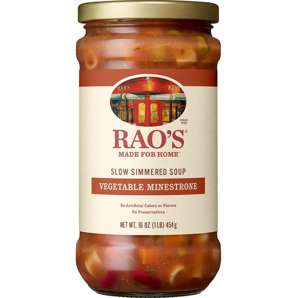 Rao's Italian Style Vegetable Minestrone Simmered Soup, 16 oz
