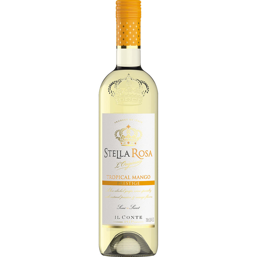Stella Rosa Tropical Mango Prestige Semi-Sweet White Wine Direct, 750 mL