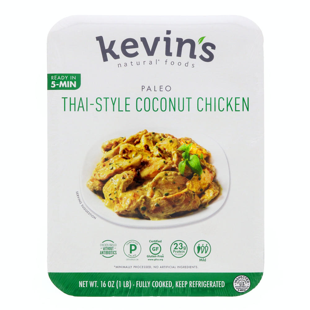 Kevin's Natural Foods Thai Style Coconut Chicken, 16 oz