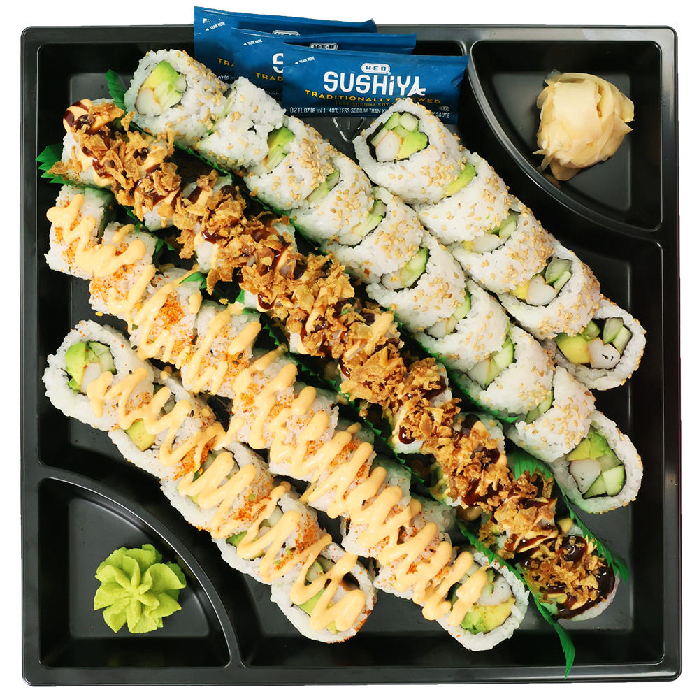 H-E-B Sushiya Sushi Party Tray - California Roll, 40 pc