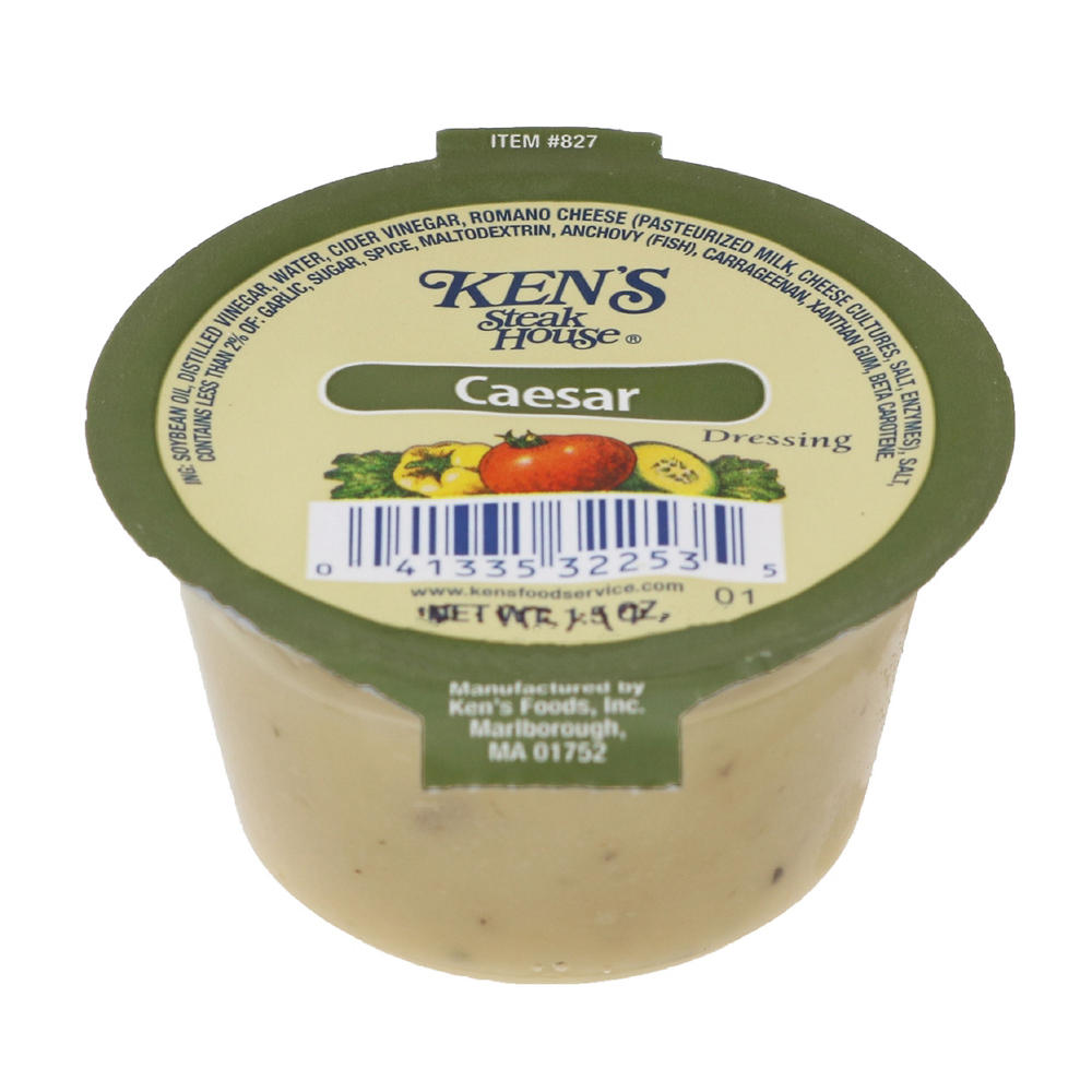 Ken's Steak House Caesar Salad Dressing Cup, 1.5 oz