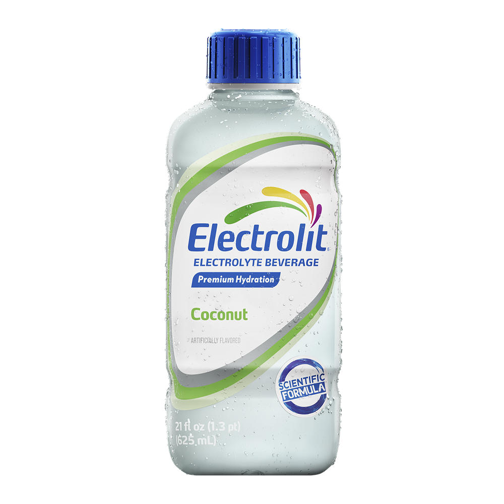 Electrolit Electrolyte Hydration Beverage – Coconut, 21 oz