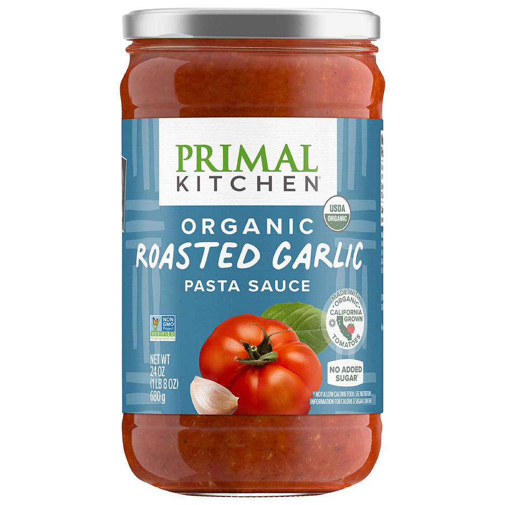 Primal Kitchen Roasted Garlic Pasta Sauce, 24 oz
