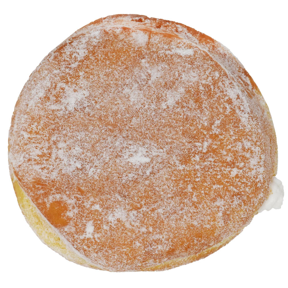 H-E-B Bakery Vanilla Flavored Buttercreme Filled Bismark Donut