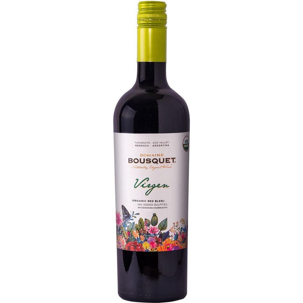 Domaine Bousquest Organic Virgen Red Argentina Red Wine, 750 mL