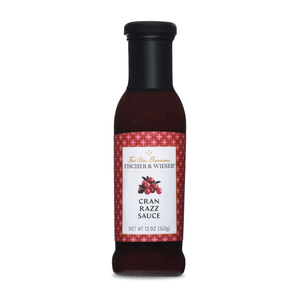 Fischer & Wieser Four Star Provisions Cran Razz Sauce, 12 oz