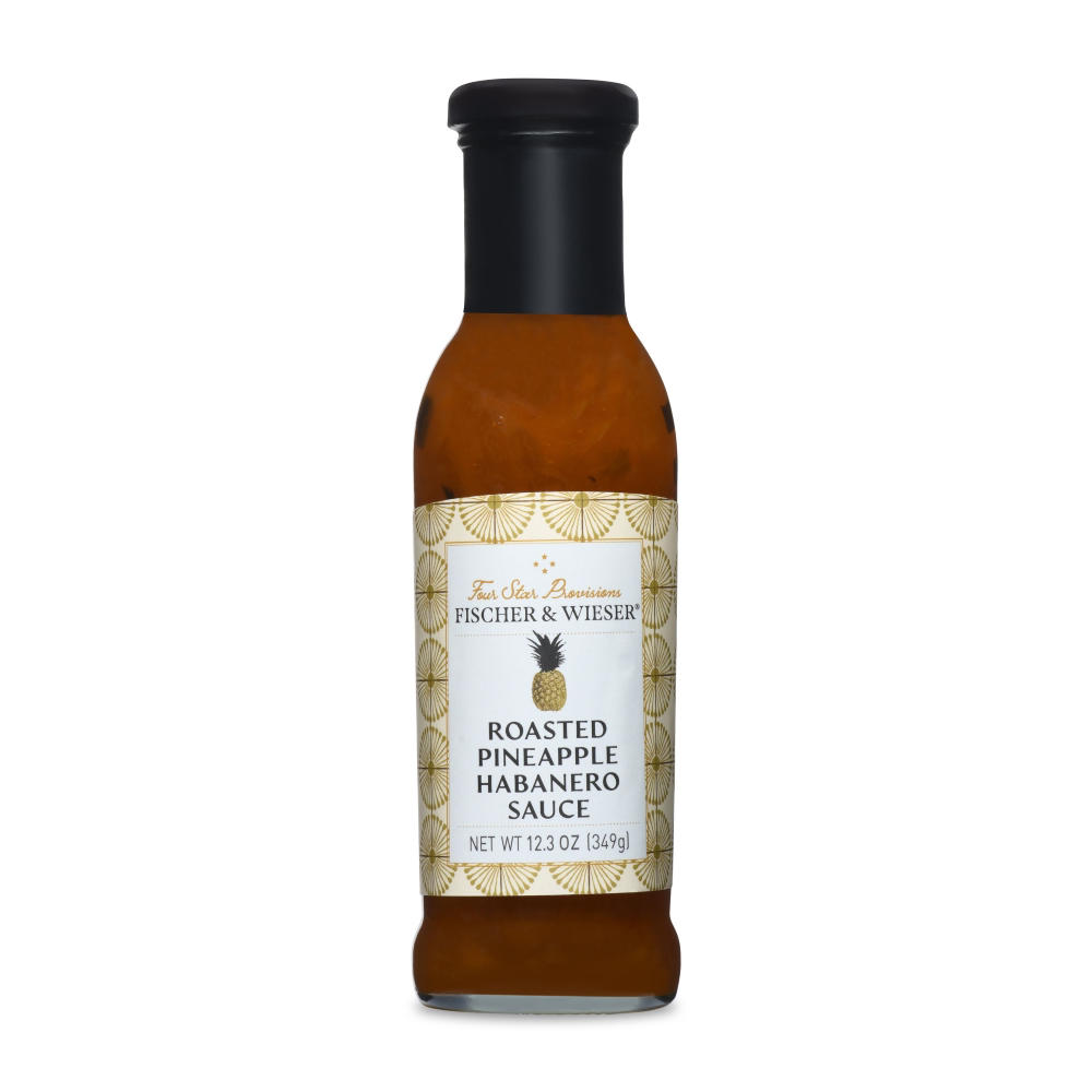 Fischer & Wieser Four Star Provisions Roasted Pineapple Habanero Sauce, 12.3 oz