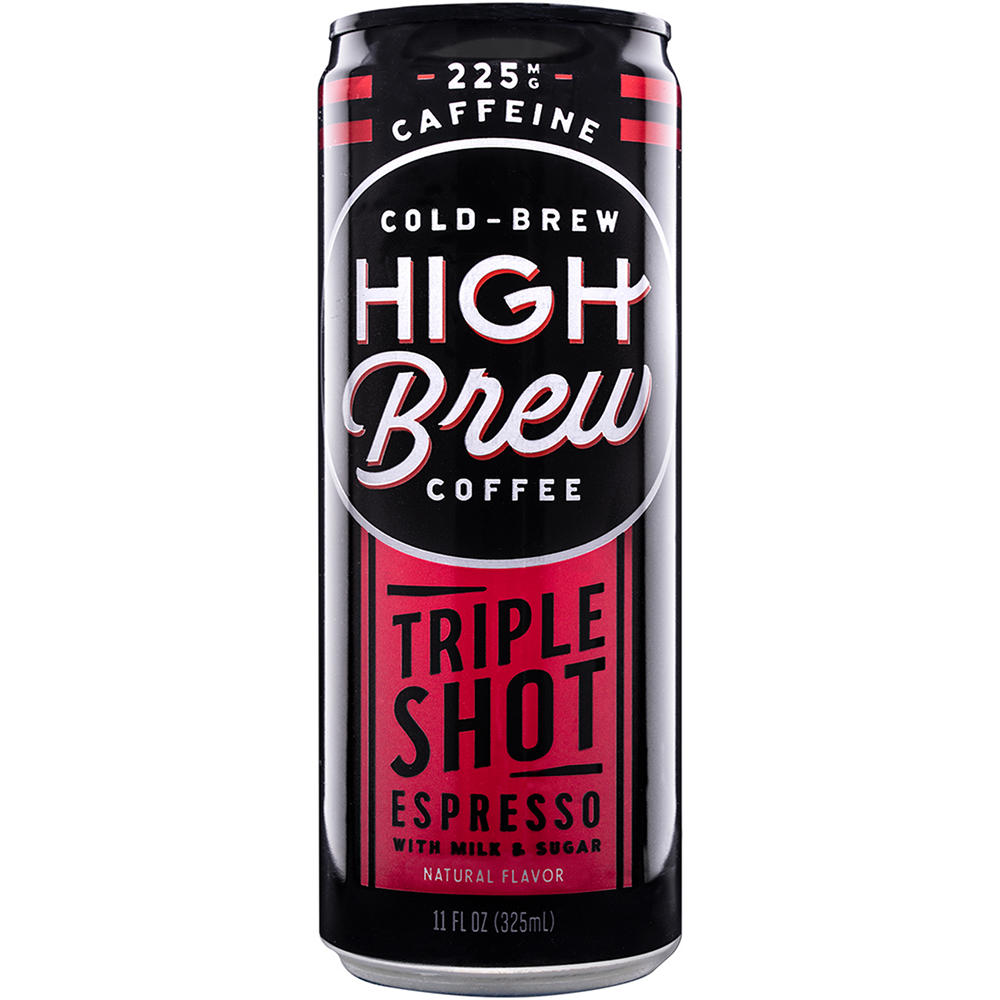 High Brew Triple Shot Espresso Coffee , 11 oz